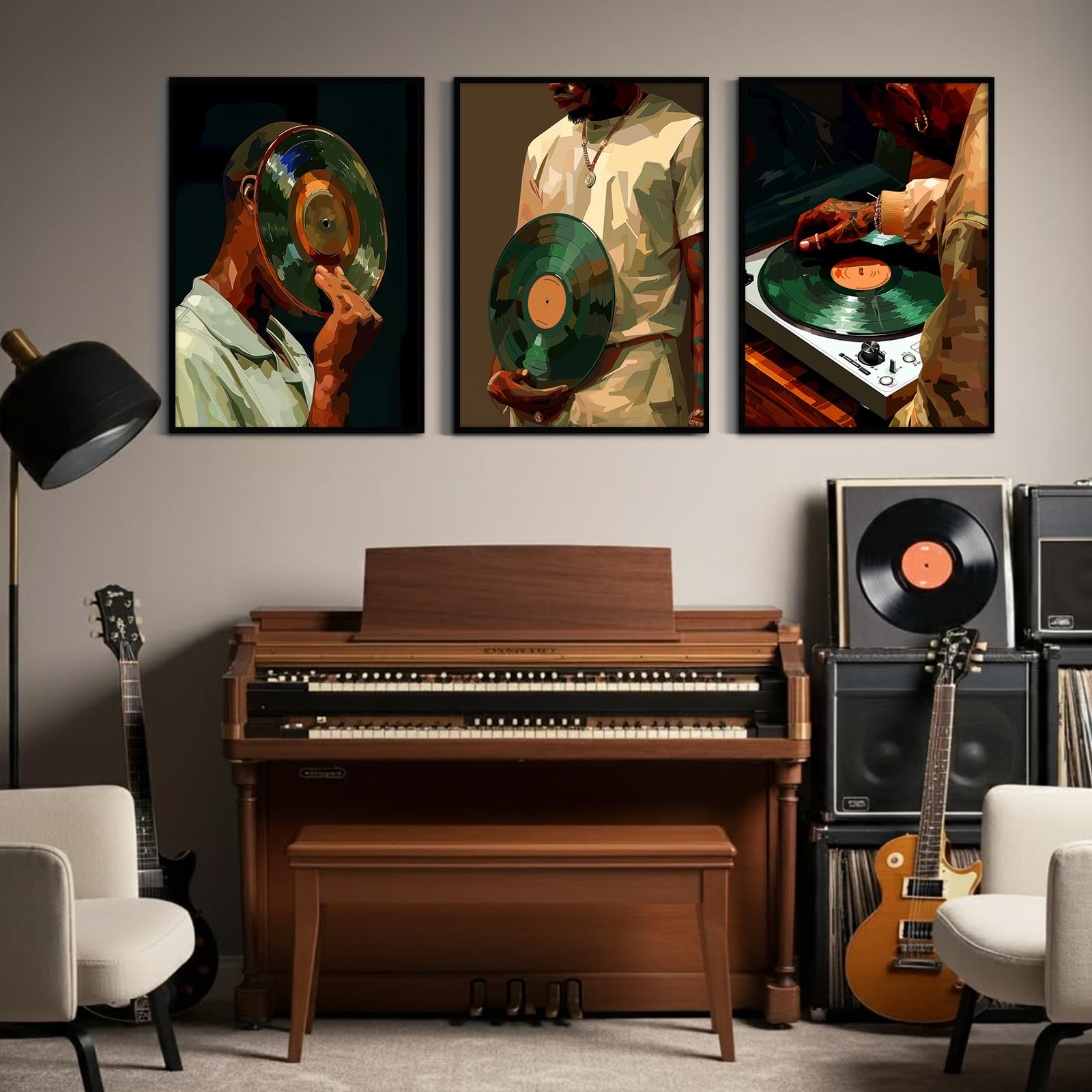 Amazon.com: Black Man Wall Art African American Men Canvas Wall